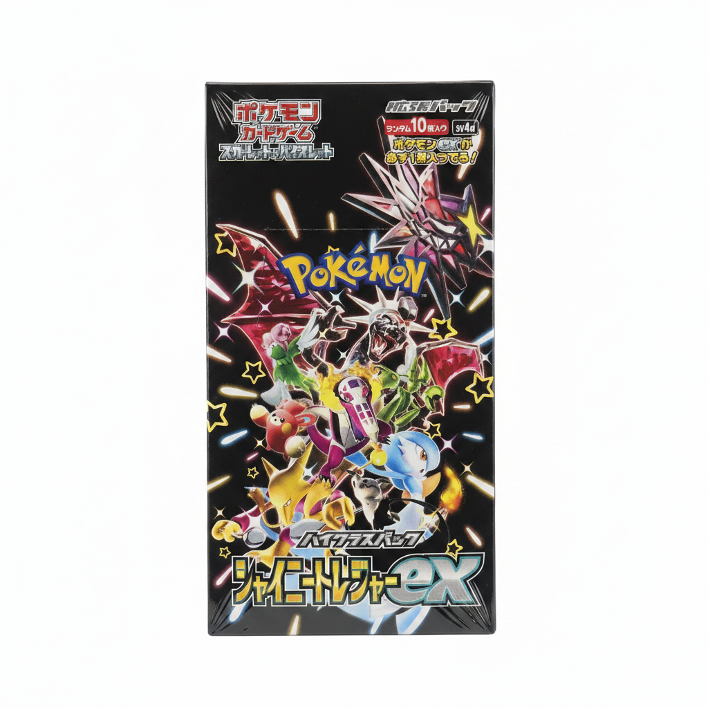 Pokémon Shiny Treasure ex Booster Display Japanisch