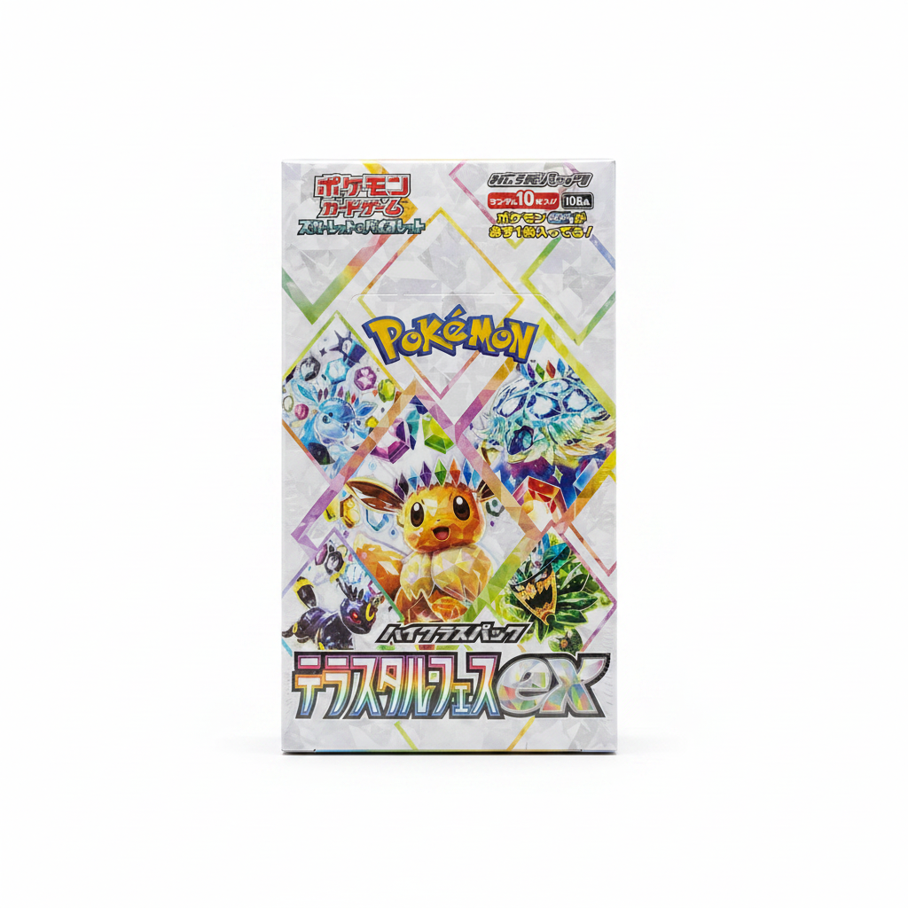 Pokémon Terastal Festival ex Booster Display Japanisch