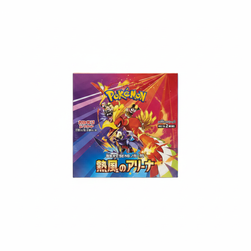 Pokémon Heat Wave Arena Booster Display Japanisch
