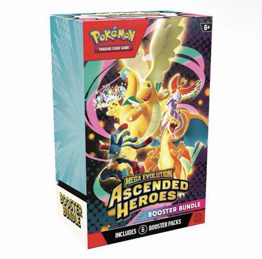 Pokémon TCG – Ascended Heroes Booster Bundle – Kartenwelt.ch