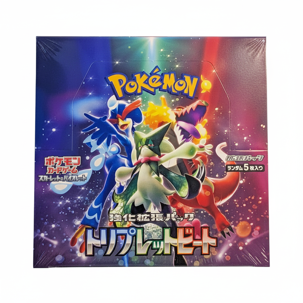 Pokémon TCG Scarlet & Violet Triplet Beat Booster Box Japanisch