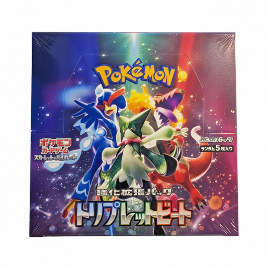 Pokémon TCG Scarlet & Violet Triplet Beat Booster Box Japanisch