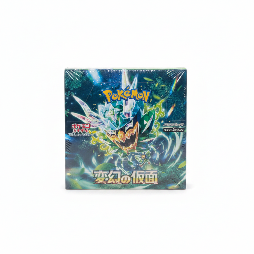 Pokémon Mask of Change Booster Display Japanisch