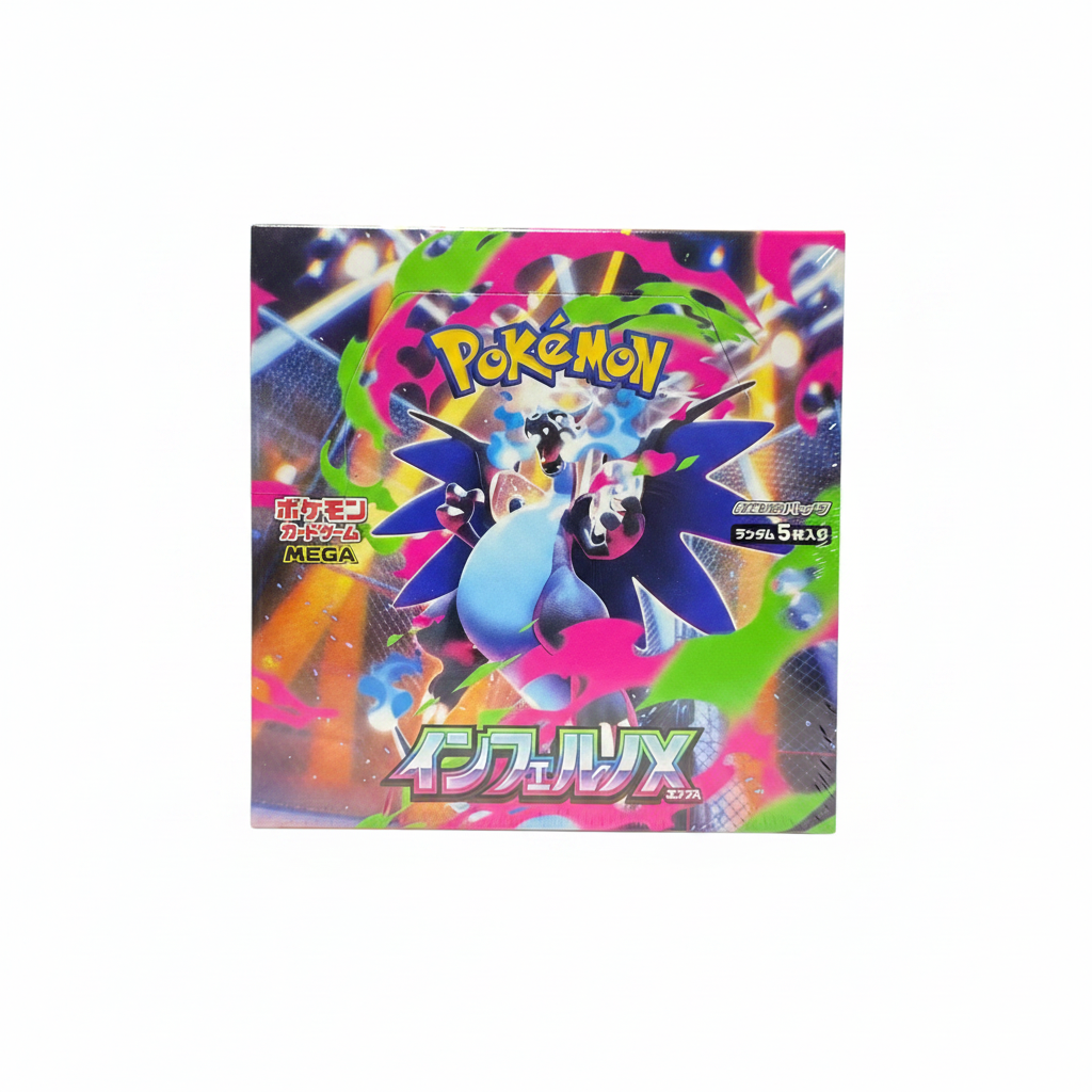 Pokémon Inferno X Booster Display Japanisch
