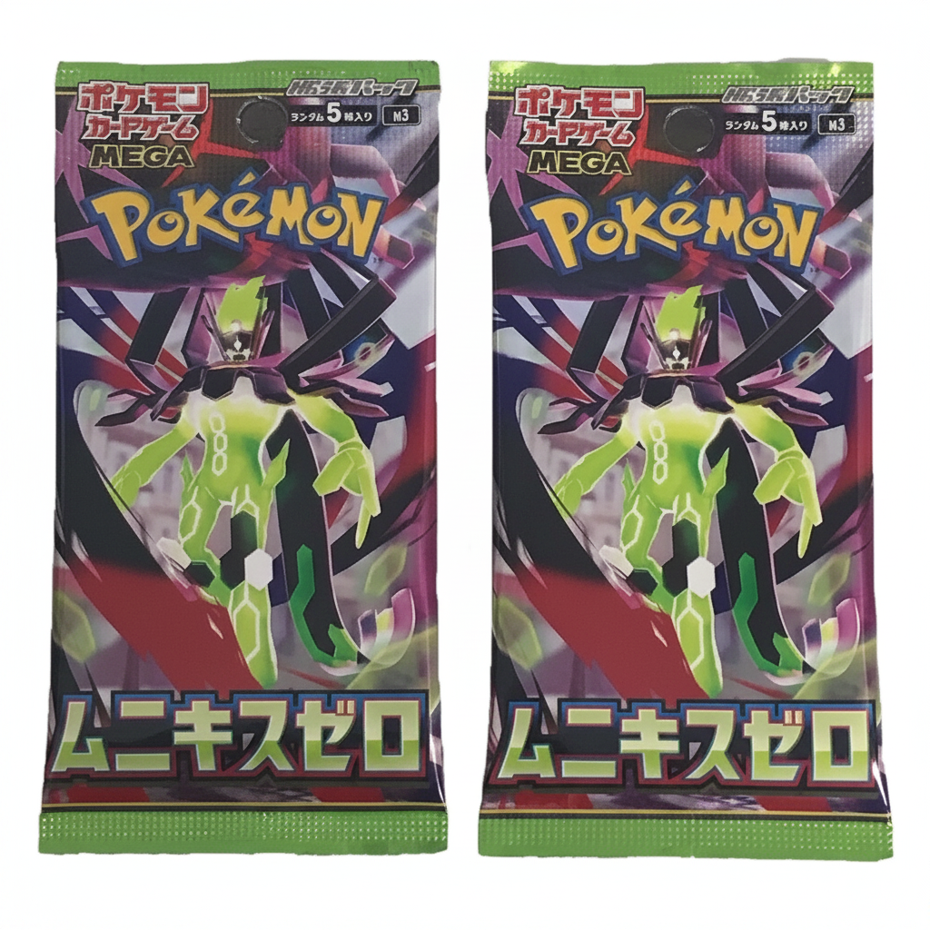 Pokémon TCG MEGA Munkis Zero Booster Pack Japanisch