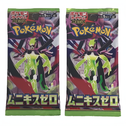 Pokémon TCG MEGA Munkis Zero Booster Pack Japanisch