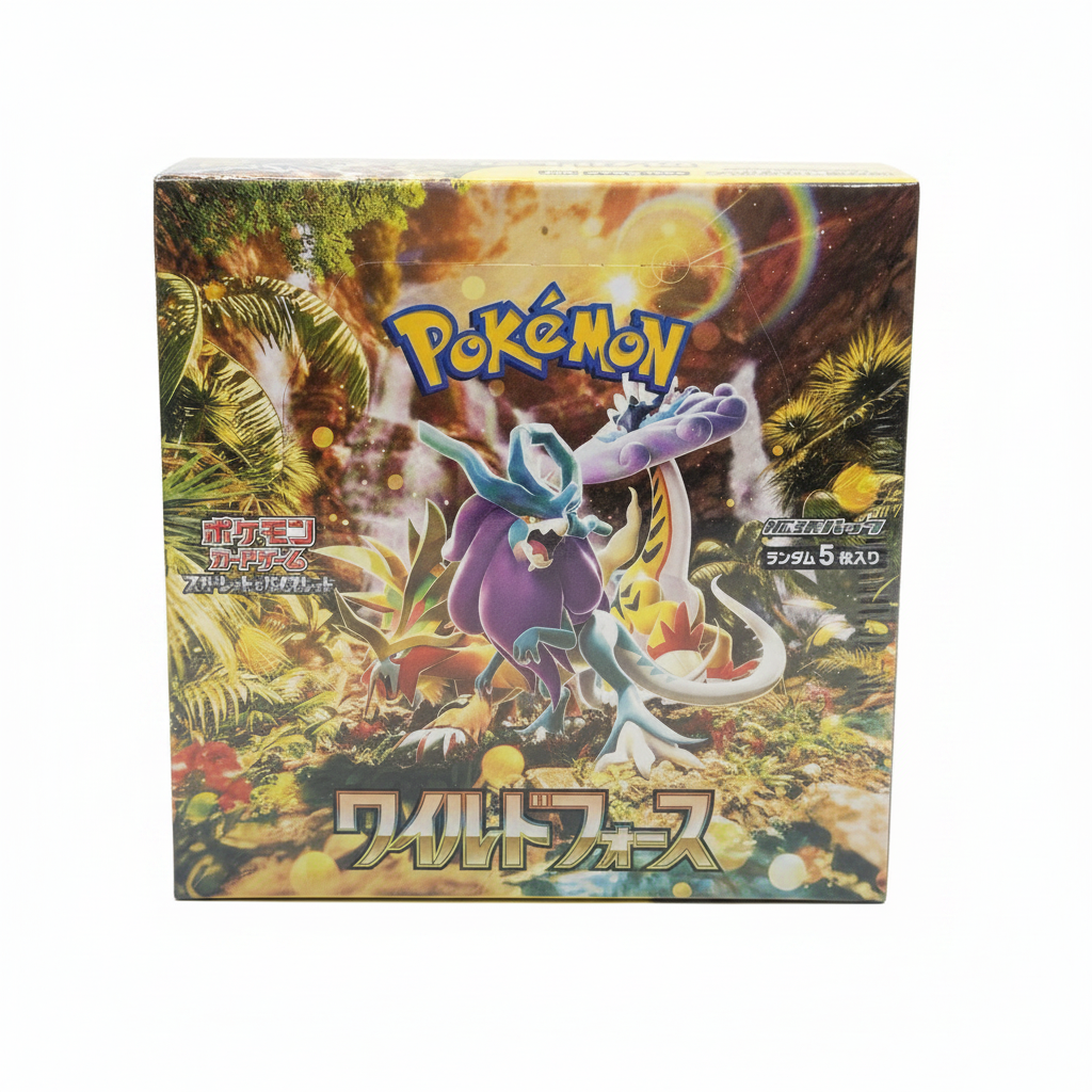 Pokémon Wild Force Booster Display Japanisch