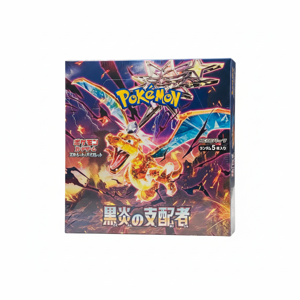 Pokémon Ruler of the Black Flame Booster Display Japanisch