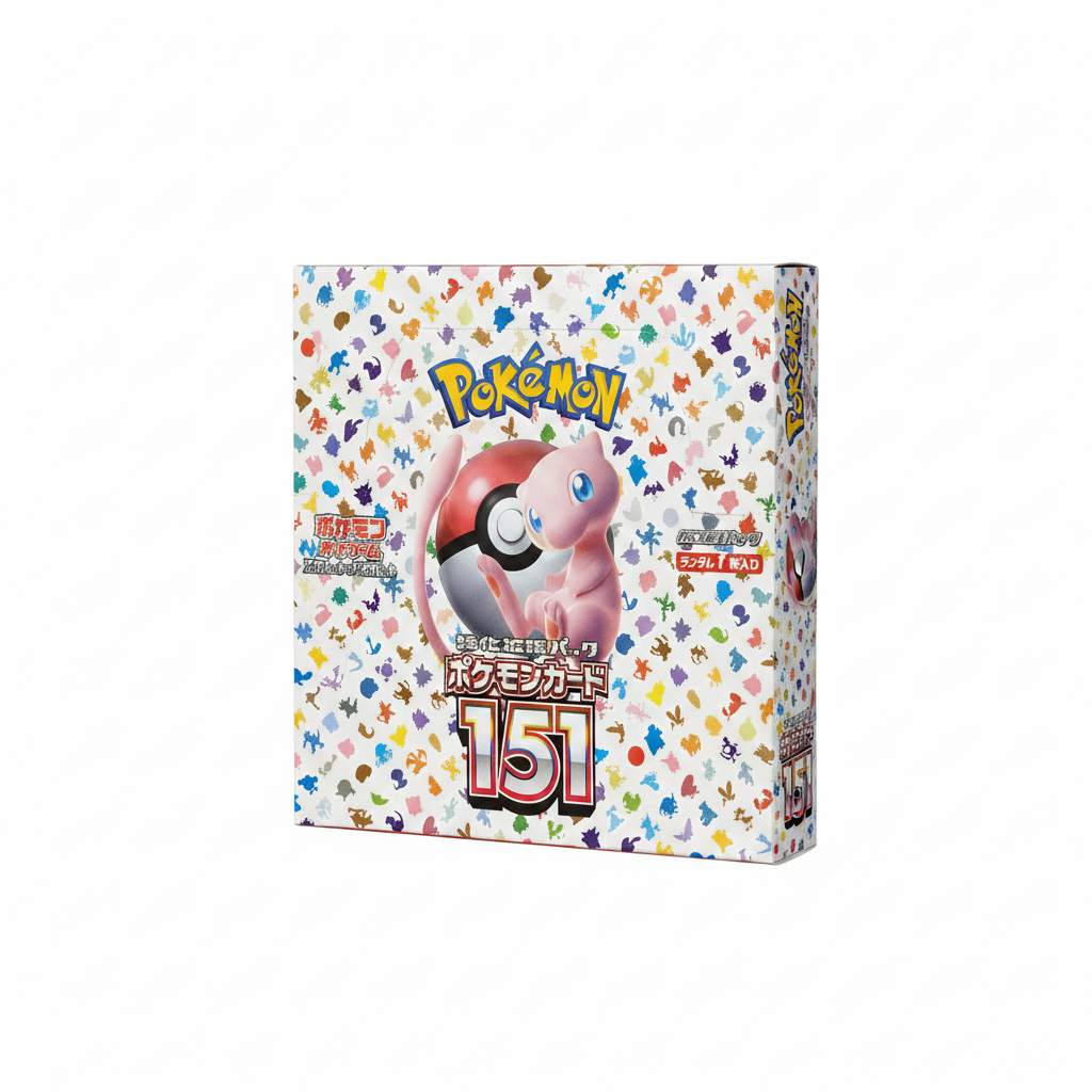 Pokémon 151 Booster Display Japanisch
