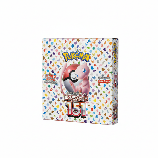 Pokémon 151 Booster Display Japanisch